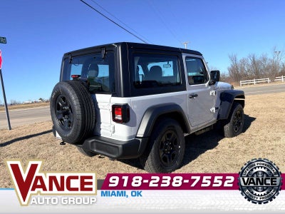 2026 Jeep Wrangler WRANGLER 2-DOOR SPORT