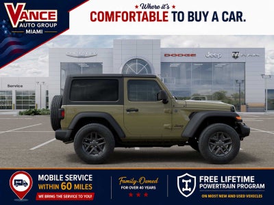 2026 Jeep Wrangler WRANGLER 2-DOOR SPORT