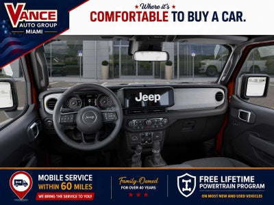 2026 Jeep Wrangler WRANGLER 4-DOOR SPORT S