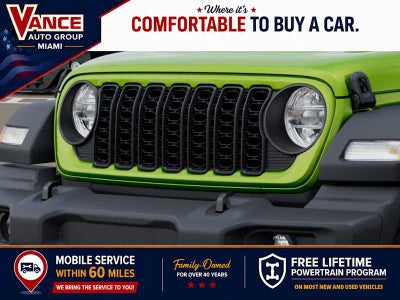 2026 Jeep Wrangler WRANGLER 4-DOOR SPORT S