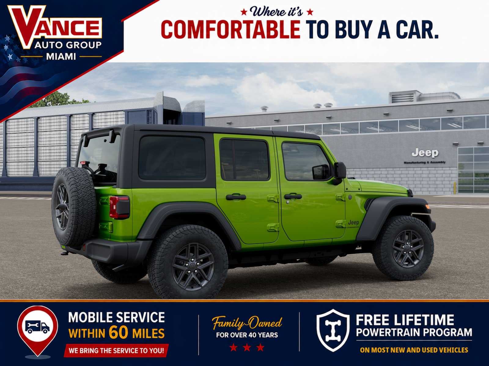 2026 Jeep Wrangler WRANGLER 4-DOOR SPORT S