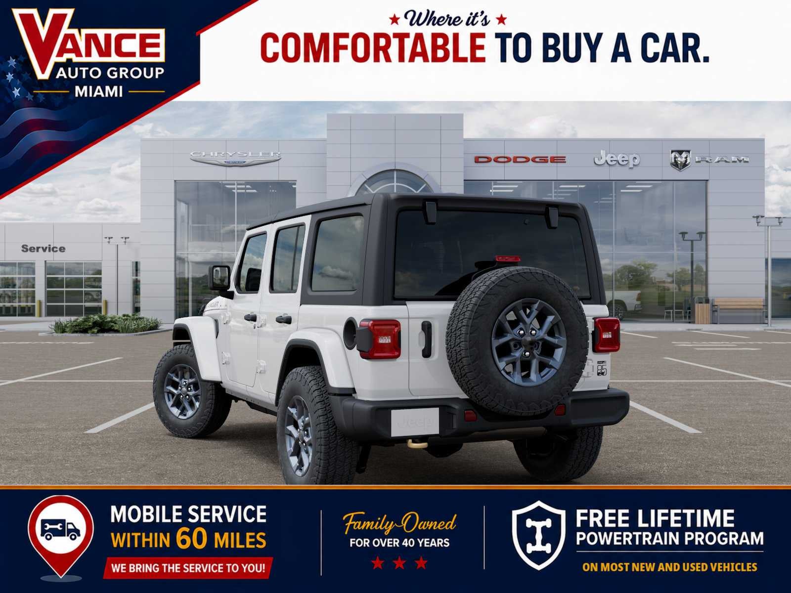 2026 Jeep Wrangler WRANGLER 4-DOOR 85TH ANNIVERSARY EDITION