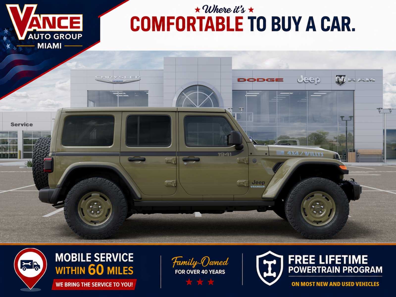 2026 Jeep Wrangler WRANGLER 4-DOOR WILLYS '41