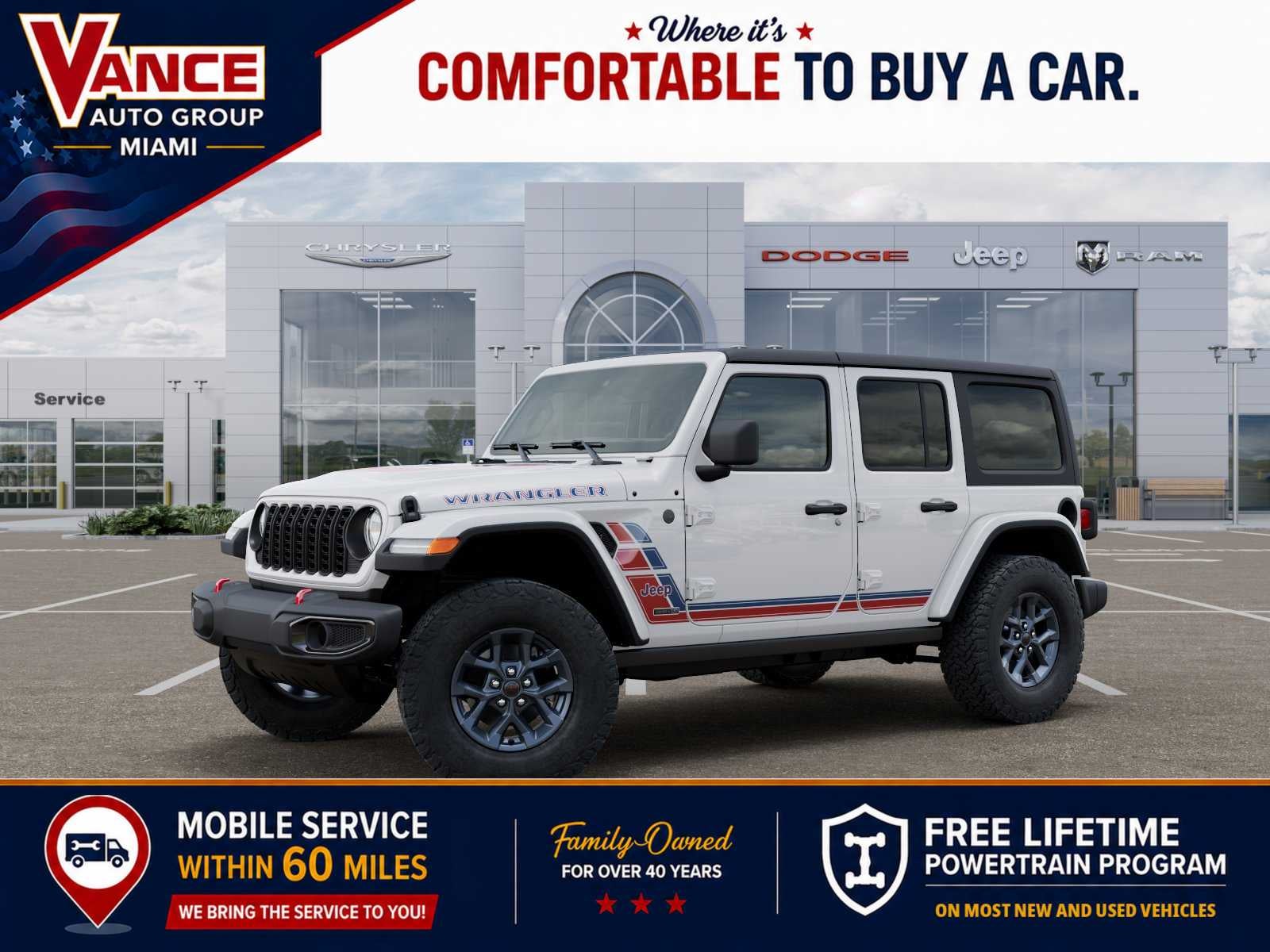 2026 Jeep Wrangler WRANGLER 4-DOOR AMERICA250