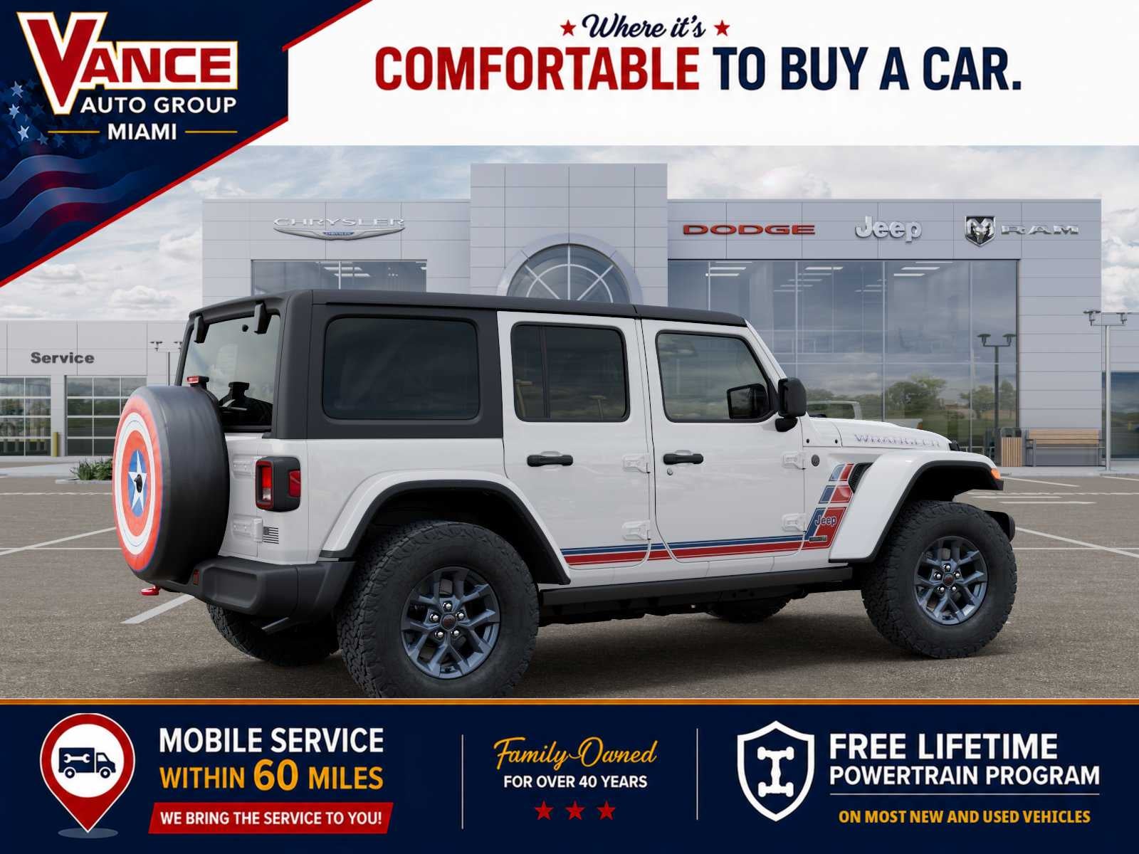 2026 Jeep Wrangler WRANGLER 4-DOOR AMERICA250