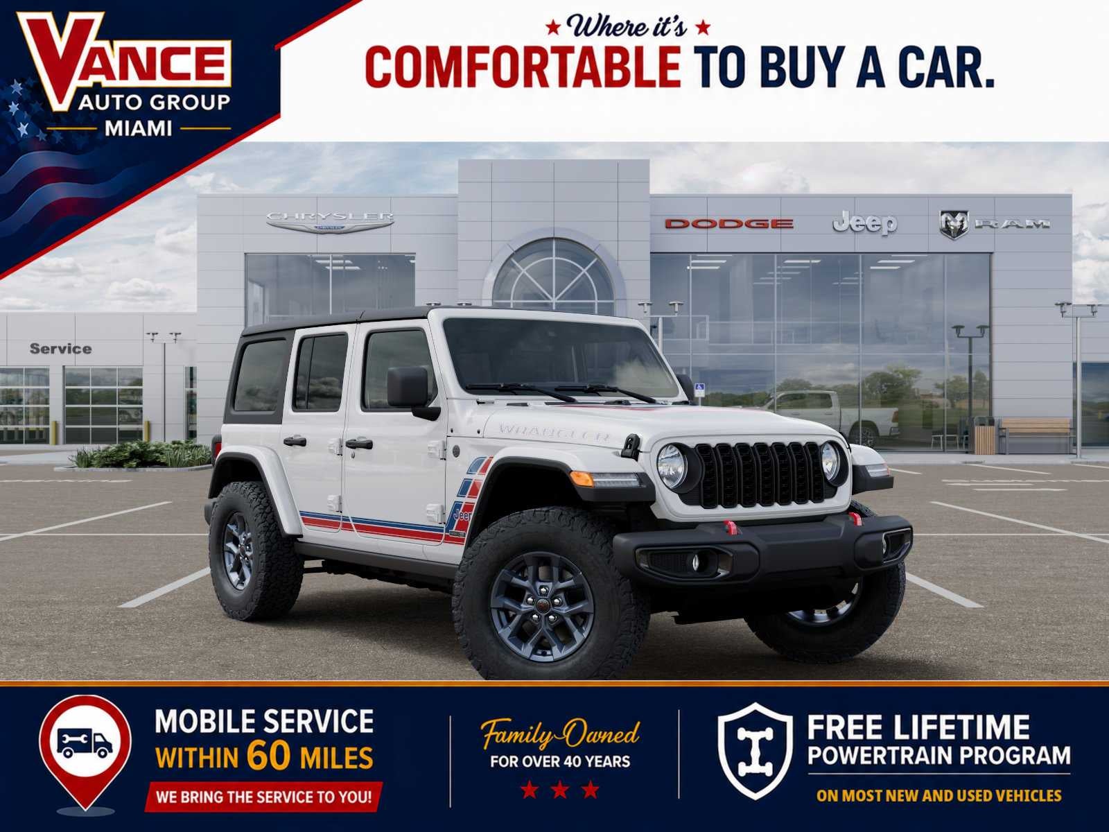 2026 Jeep Wrangler WRANGLER 4-DOOR AMERICA250