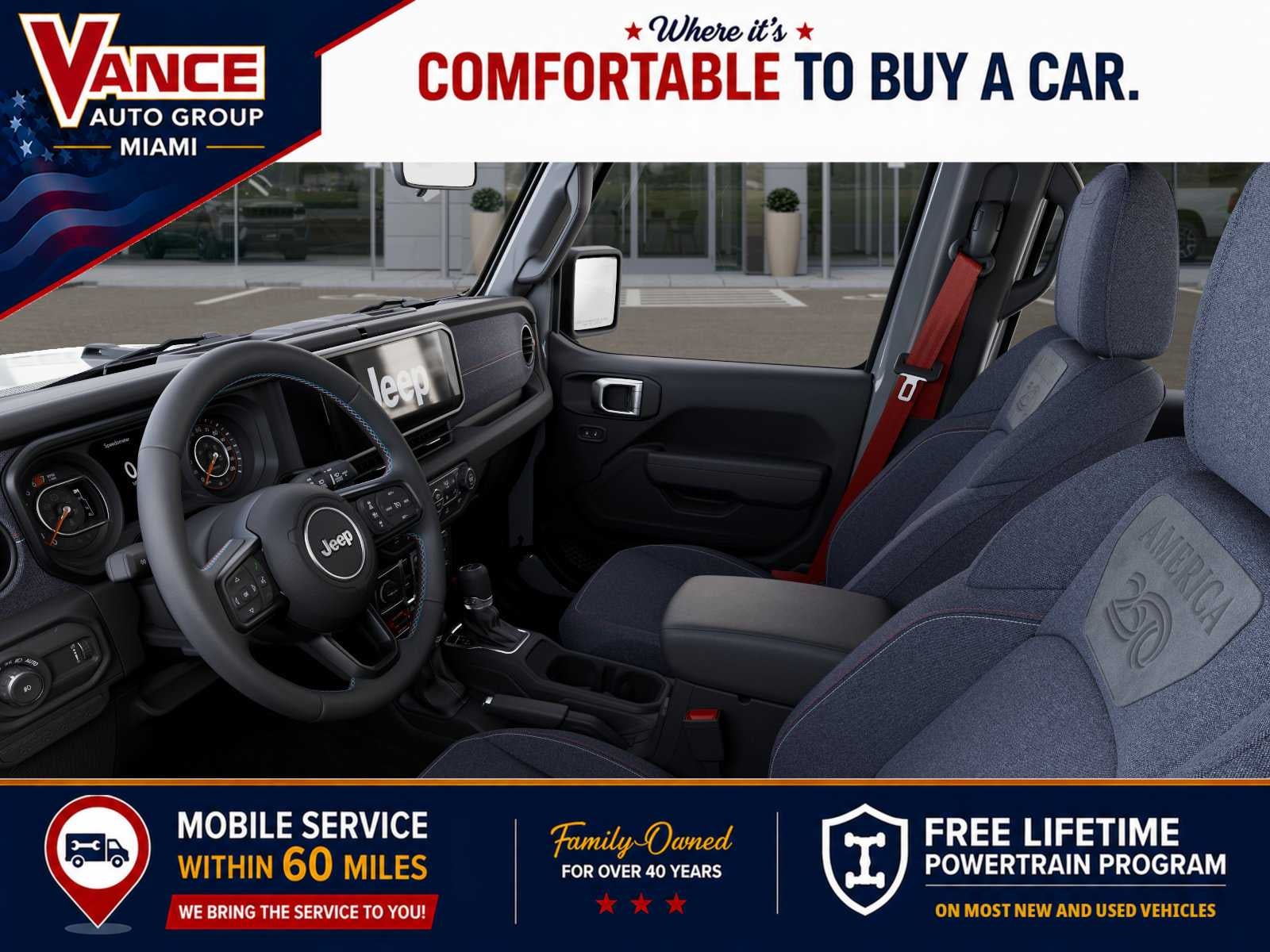 2026 Jeep Wrangler WRANGLER 4-DOOR AMERICA250