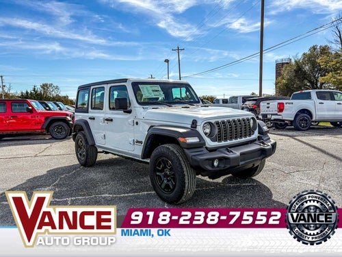 2026 Jeep Wrangler WRANGLER 4-DOOR SPORT