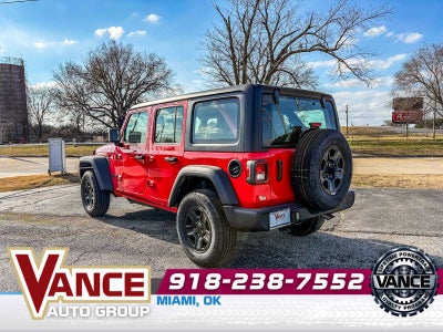 2026 Jeep Wrangler WRANGLER 4-DOOR SPORT