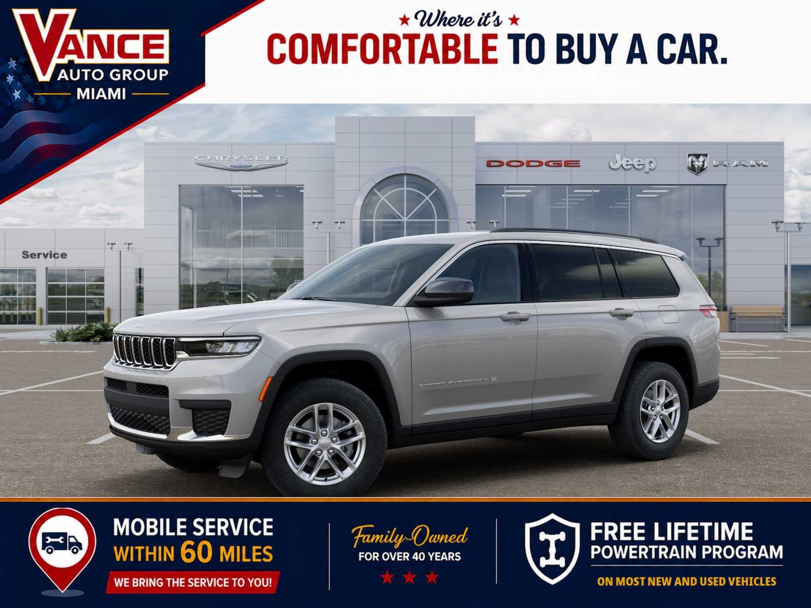 2026 Jeep Grand Cherokee L GRAND CHEROKEE L LAREDO X 4X4