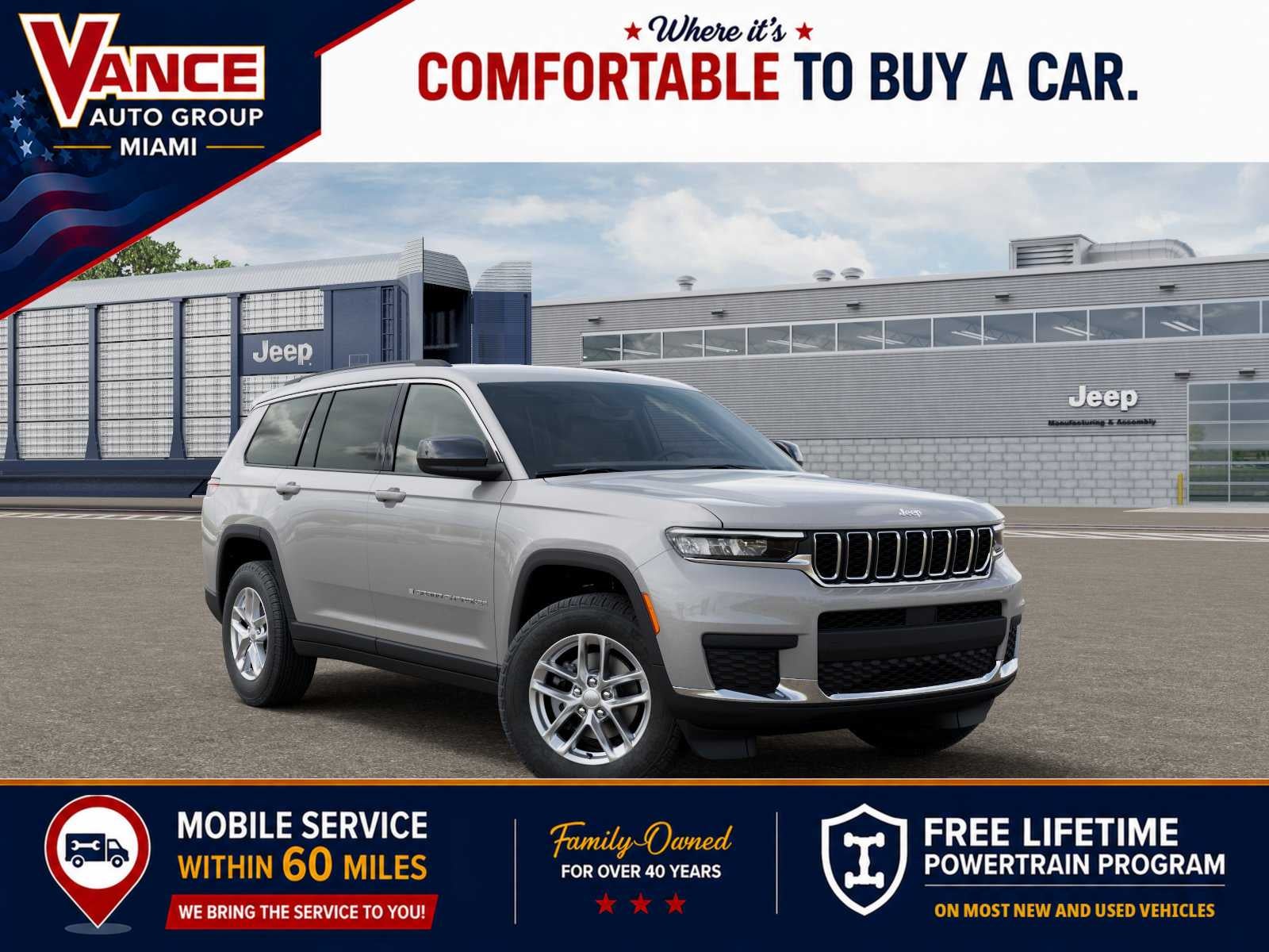 2026 Jeep Grand Cherokee L GRAND CHEROKEE L LAREDO X 4X4