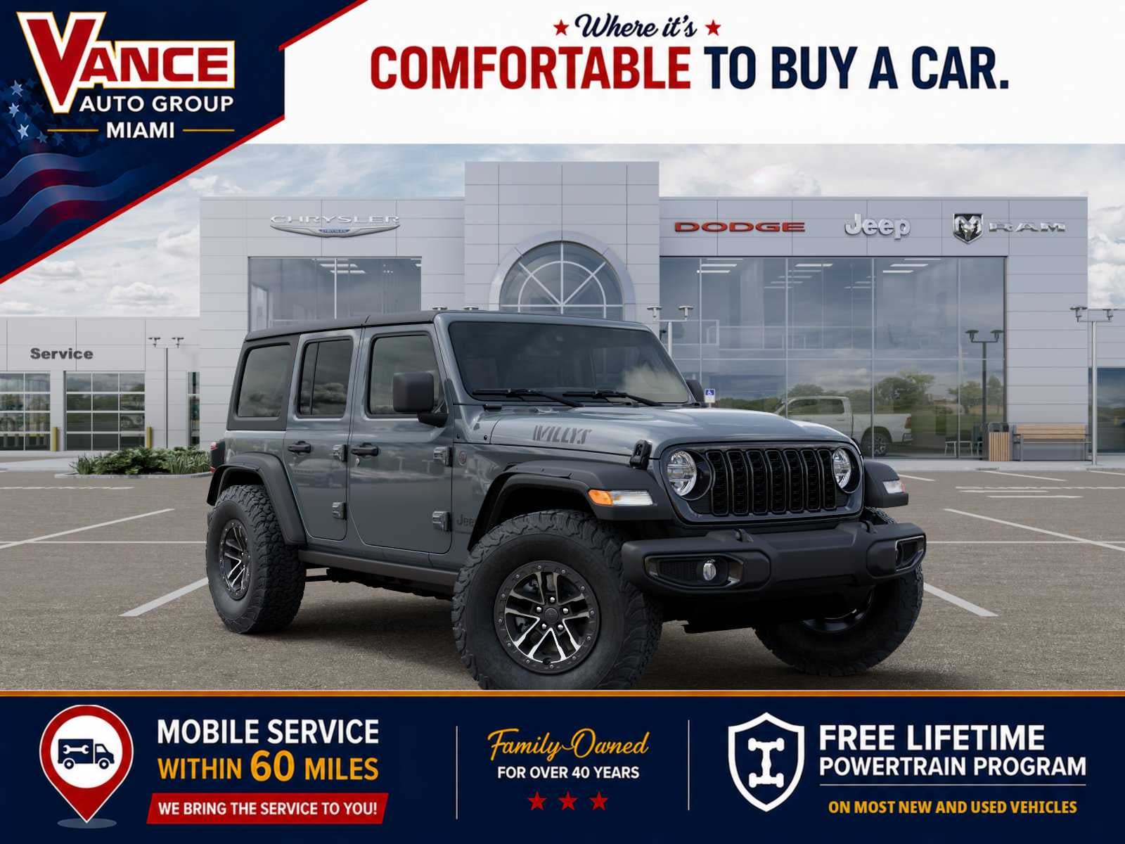 2026 Jeep Wrangler WRANGLER 4-DOOR WILLYS