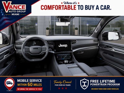 2026 Jeep Grand Wagoneer GRAND WAGONEER SUMMIT OBSIDIAN 4X4