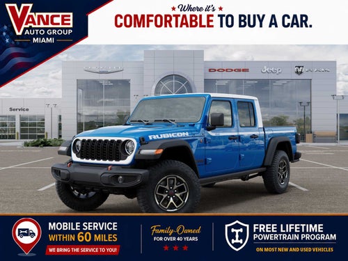 2026 Jeep Gladiator GLADIATOR RUBICON 4X4