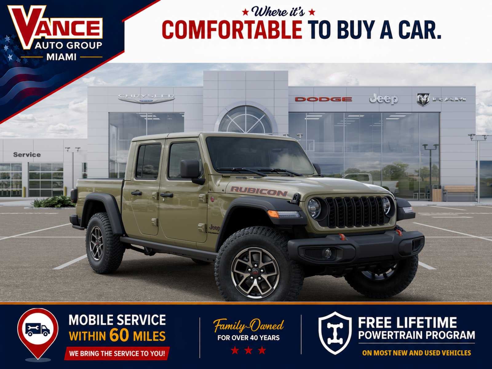 2026 Jeep Gladiator GLADIATOR RUBICON 4X4