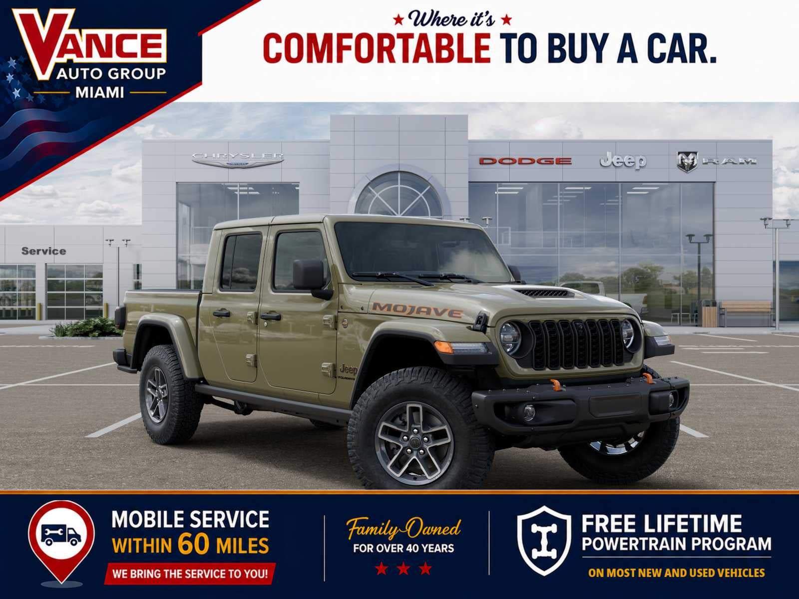 2026 Jeep Gladiator GLADIATOR MOJAVE X 4X4