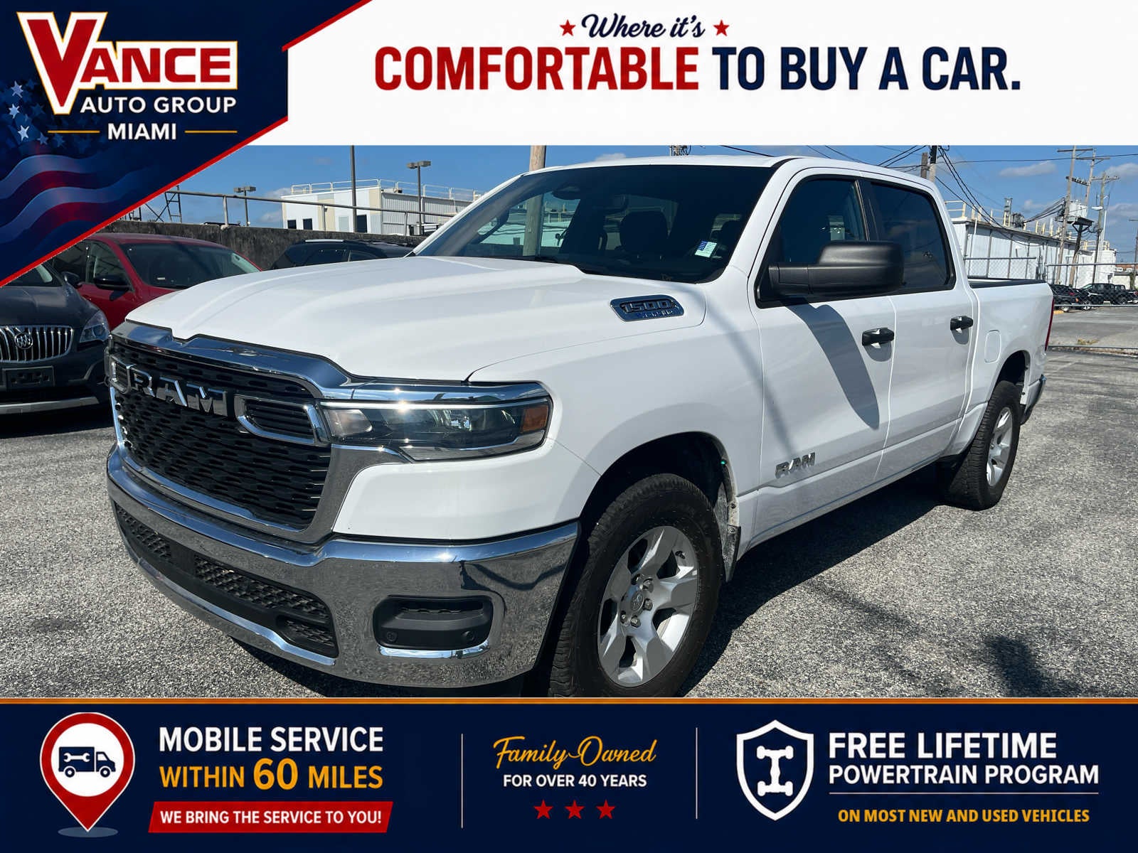 2025 RAM Ram 1500 Tradesman Crew Cab 4x2 5'7' Box