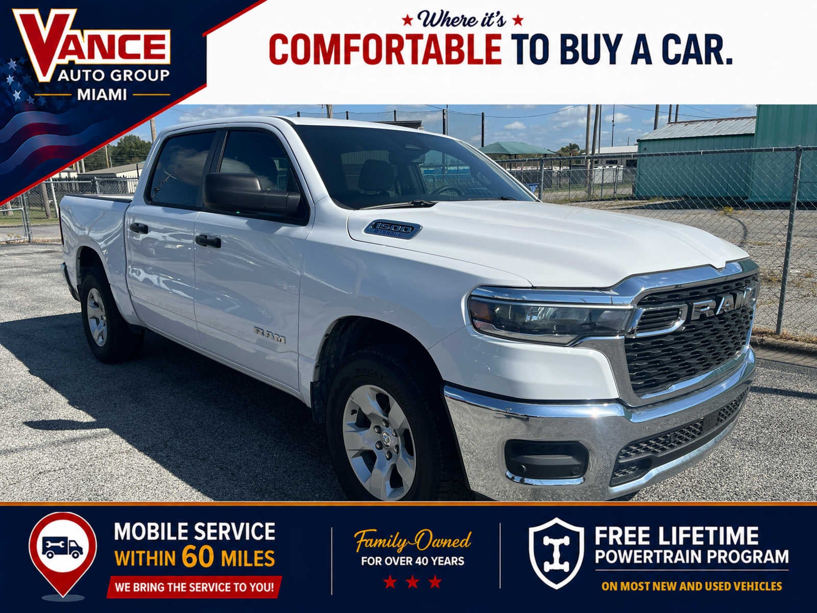 2025 RAM Ram 1500 Tradesman Crew Cab 4x2 5'7' Box