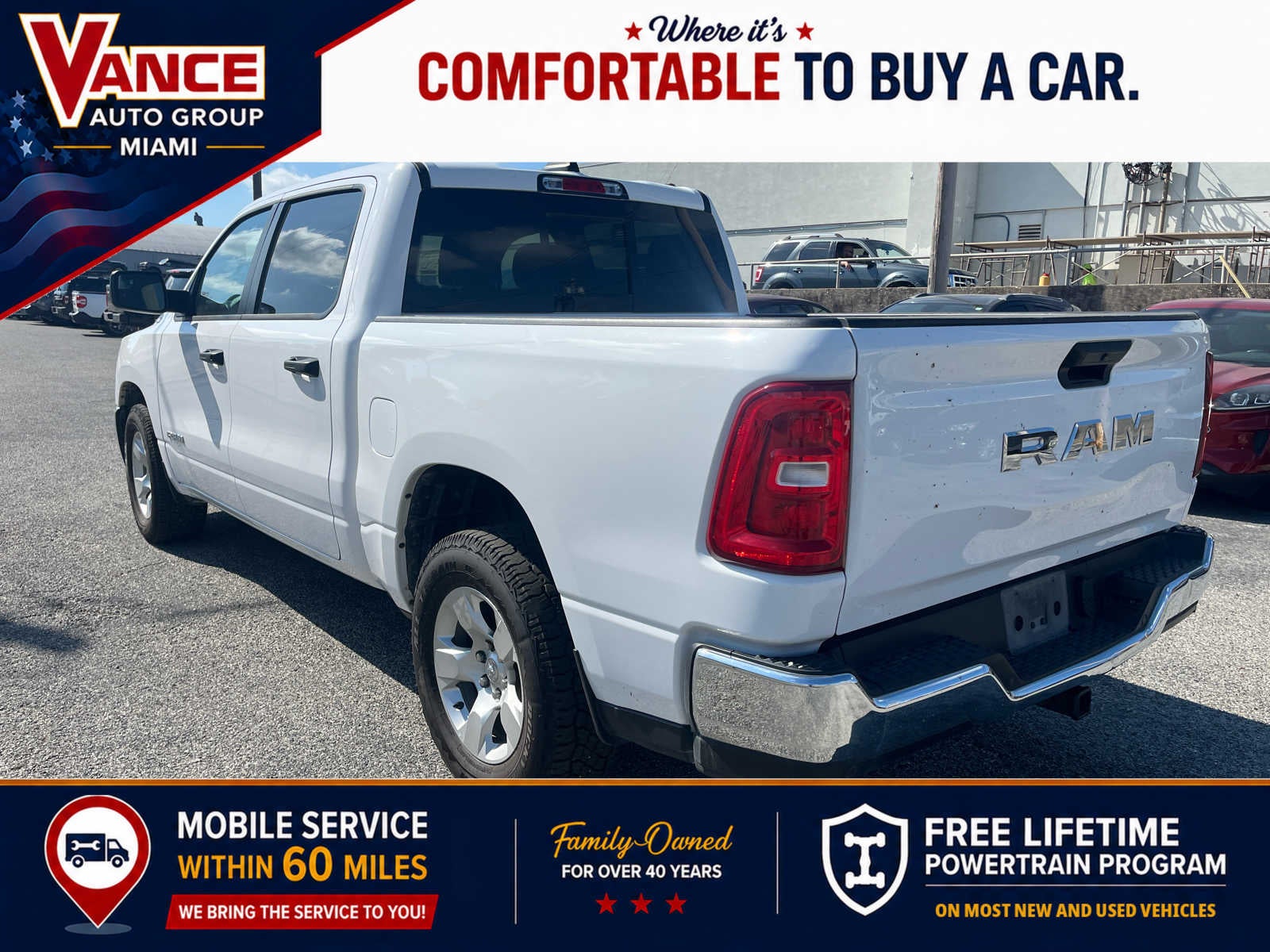 2025 RAM Ram 1500 Tradesman Crew Cab 4x2 5'7' Box