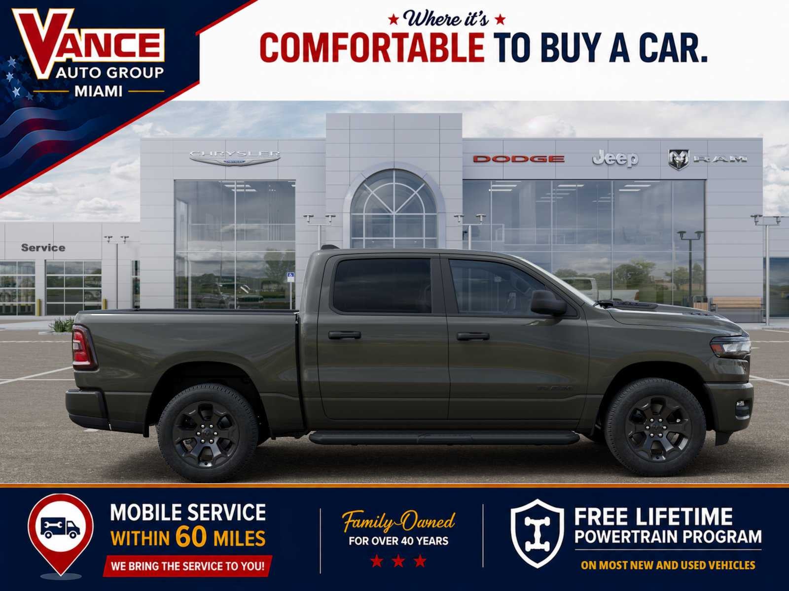 2026 RAM Ram 1500 RAM 1500 EXPRESS CREW CAB 4X4 5'7' BOX