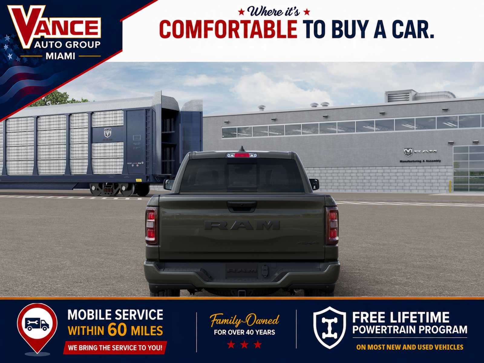 2026 RAM Ram 1500 RAM 1500 EXPRESS CREW CAB 4X4 5'7' BOX