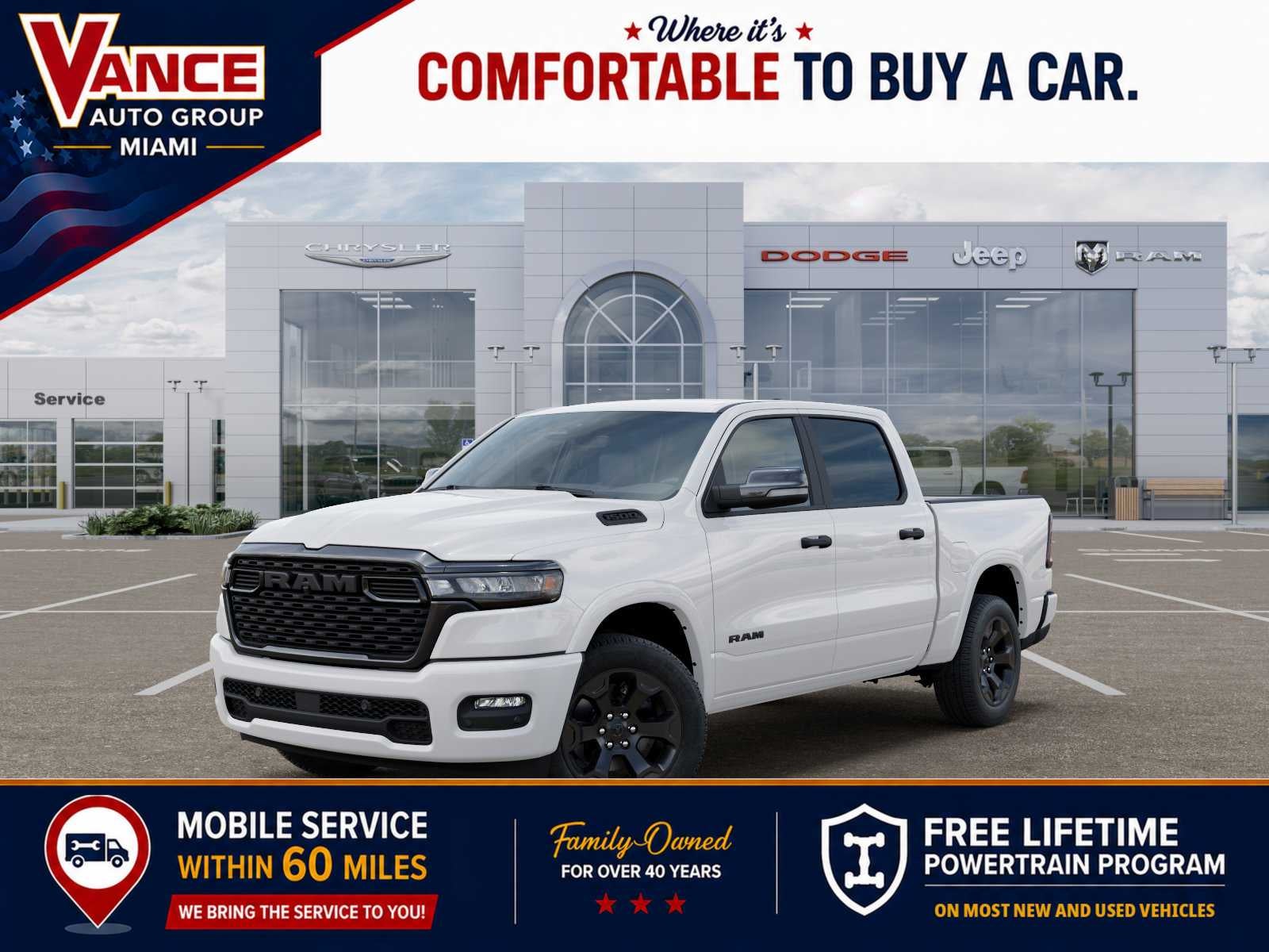 2027 RAM Ram 1500 RAM 1500 BIG HORN CREW CAB 4X4 5'7' BOX