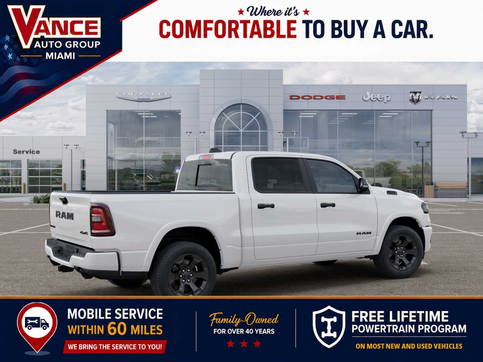 2027 RAM Ram 1500 RAM 1500 BIG HORN CREW CAB 4X4 5'7' BOX