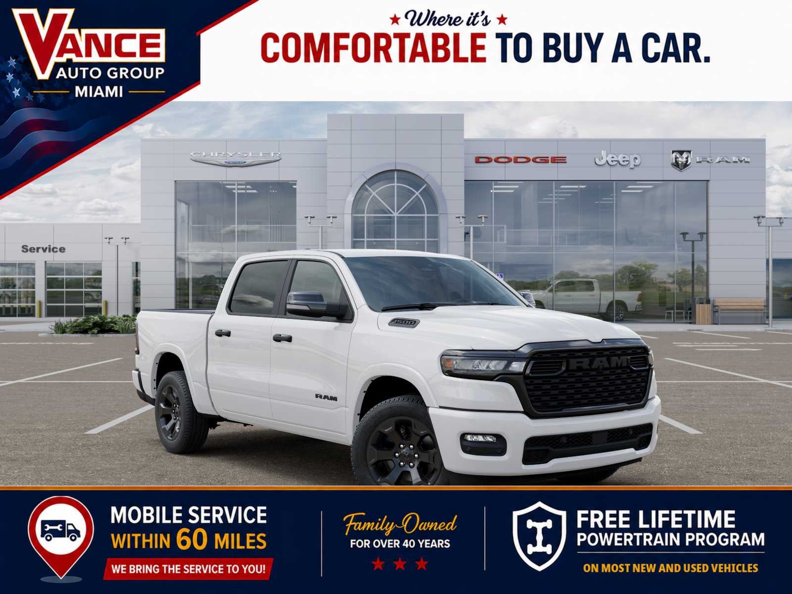 2027 RAM Ram 1500 RAM 1500 BIG HORN CREW CAB 4X4 5'7' BOX