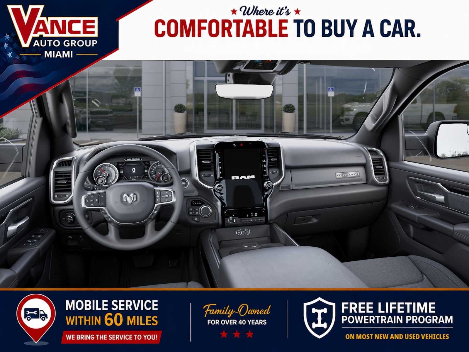 2027 RAM Ram 1500 RAM 1500 BIG HORN CREW CAB 4X4 5'7' BOX