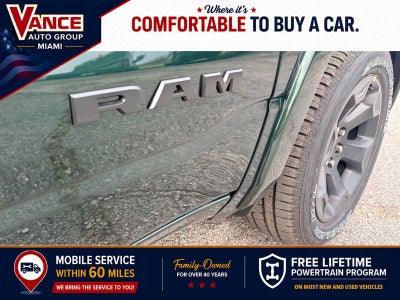 2026 RAM Ram 1500 RAM 1500 BIG HORN CREW CAB 4X4 5'7' BOX