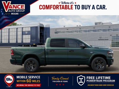 2026 RAM Ram 1500 RAM 1500 BIG HORN CREW CAB 4X4 5'7' BOX