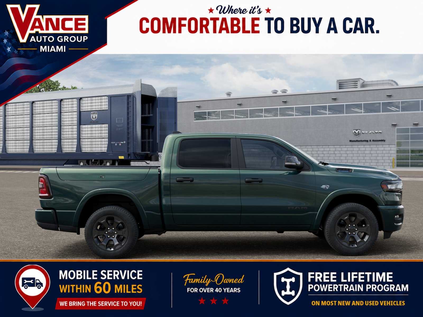 2026 RAM Ram 1500 RAM 1500 BIG HORN CREW CAB 4X4 5'7' BOX
