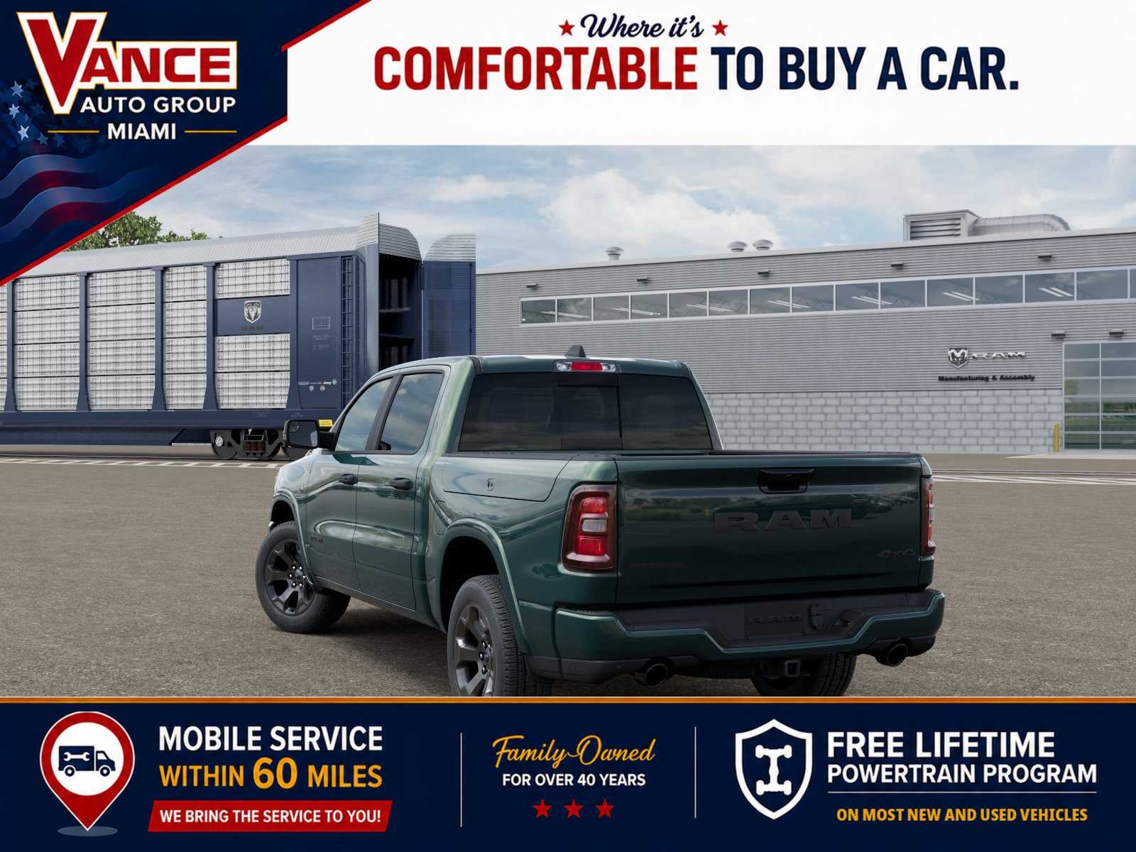 2026 RAM Ram 1500 RAM 1500 BIG HORN CREW CAB 4X4 5'7' BOX