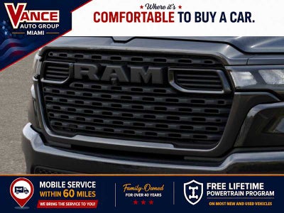 2026 RAM Ram 1500 RAM 1500 BIG HORN CREW CAB 4X4 5'7' BOX