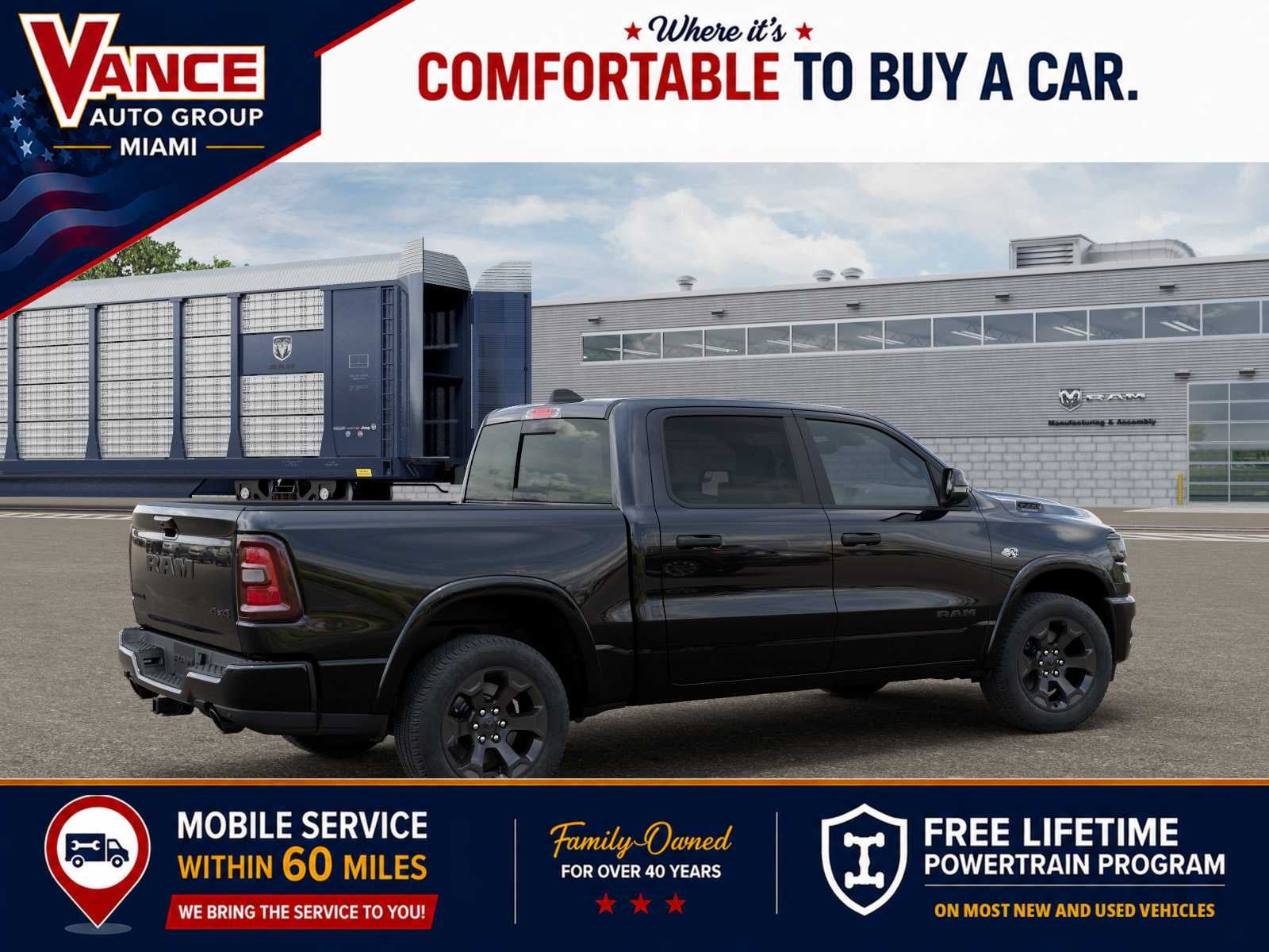 2026 RAM Ram 1500 RAM 1500 BIG HORN CREW CAB 4X4 5'7' BOX