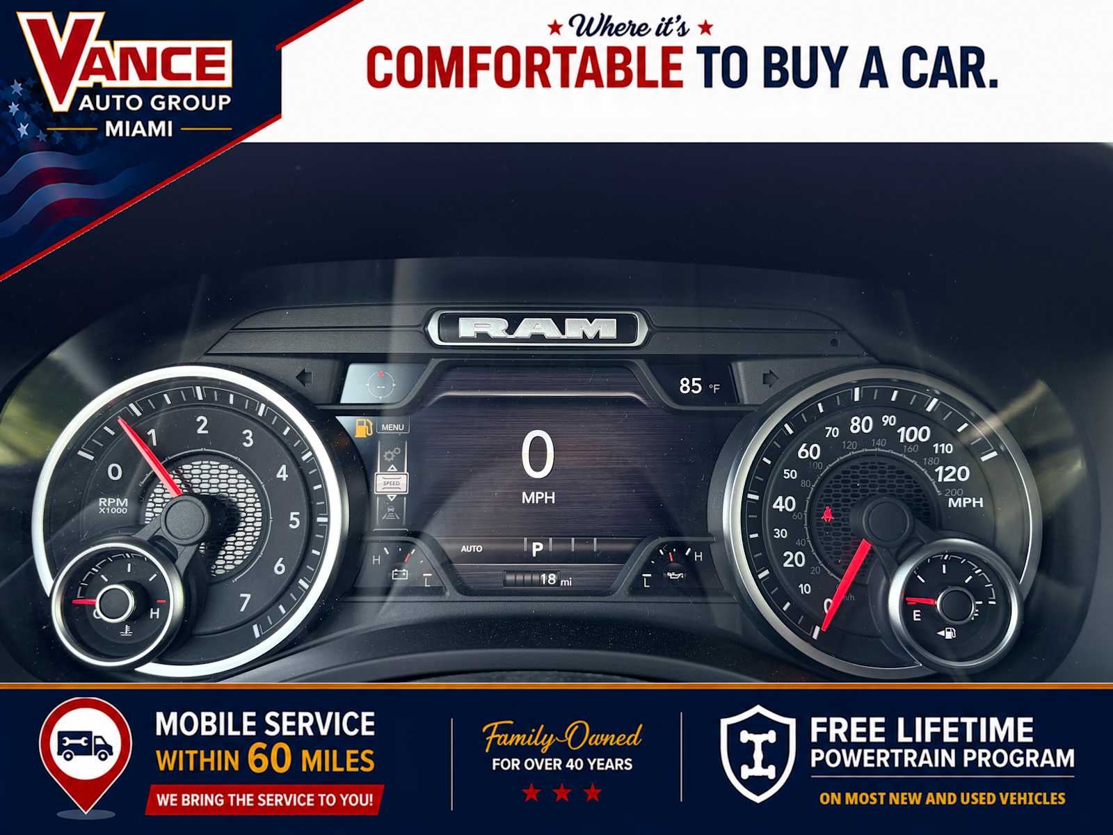 2026 RAM Ram 1500 RAM 1500 BIG HORN CREW CAB 4X4 5'7' BOX