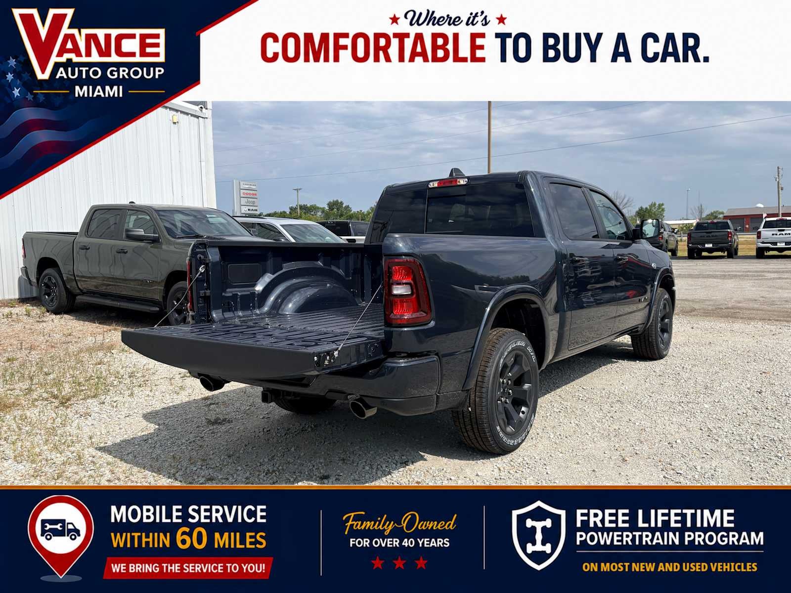 2026 RAM Ram 1500 RAM 1500 BIG HORN CREW CAB 4X4 5'7' BOX