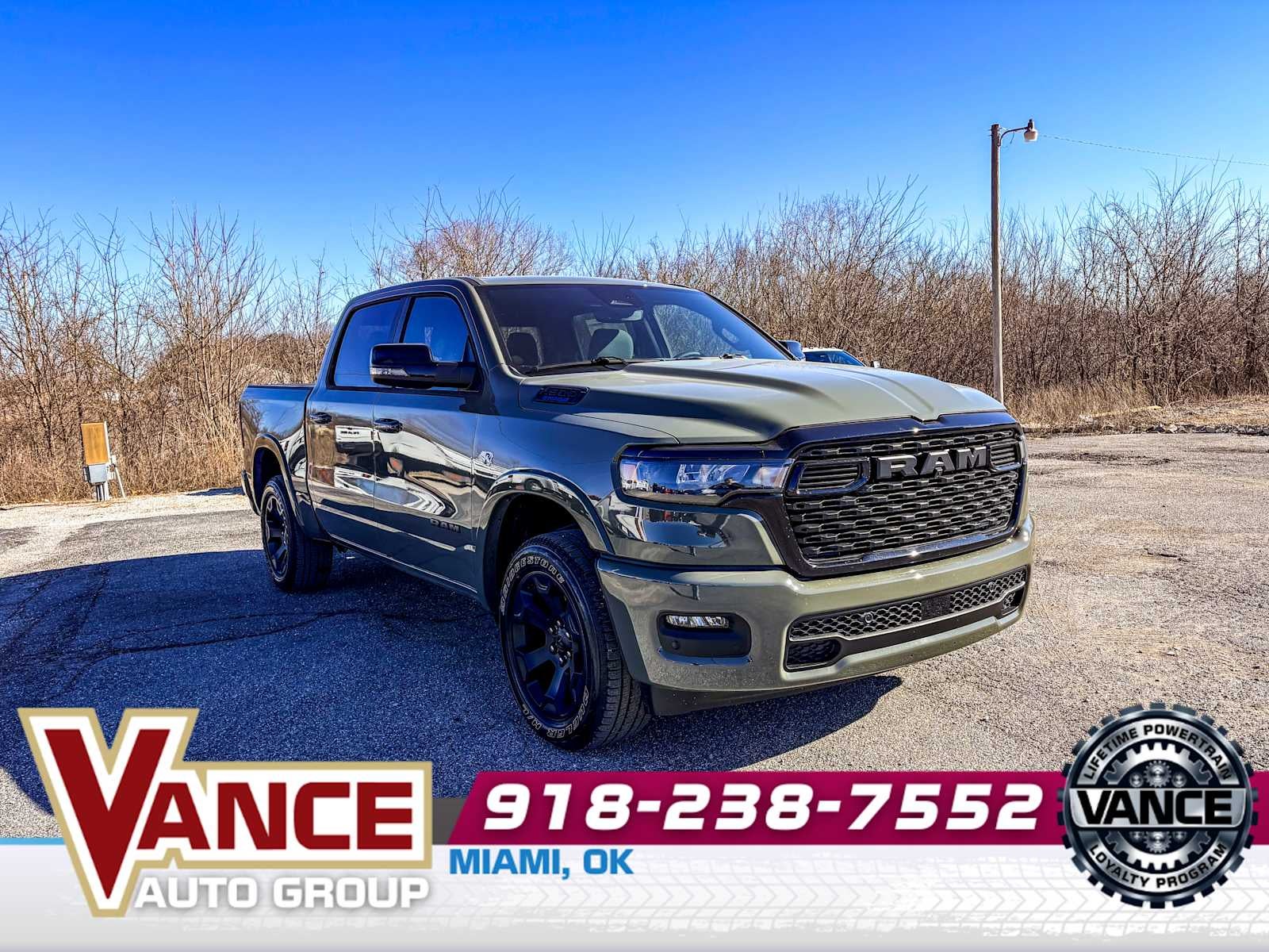 2026 RAM Ram 1500 RAM 1500 BIG HORN CREW CAB 4X4 5'7' BOX