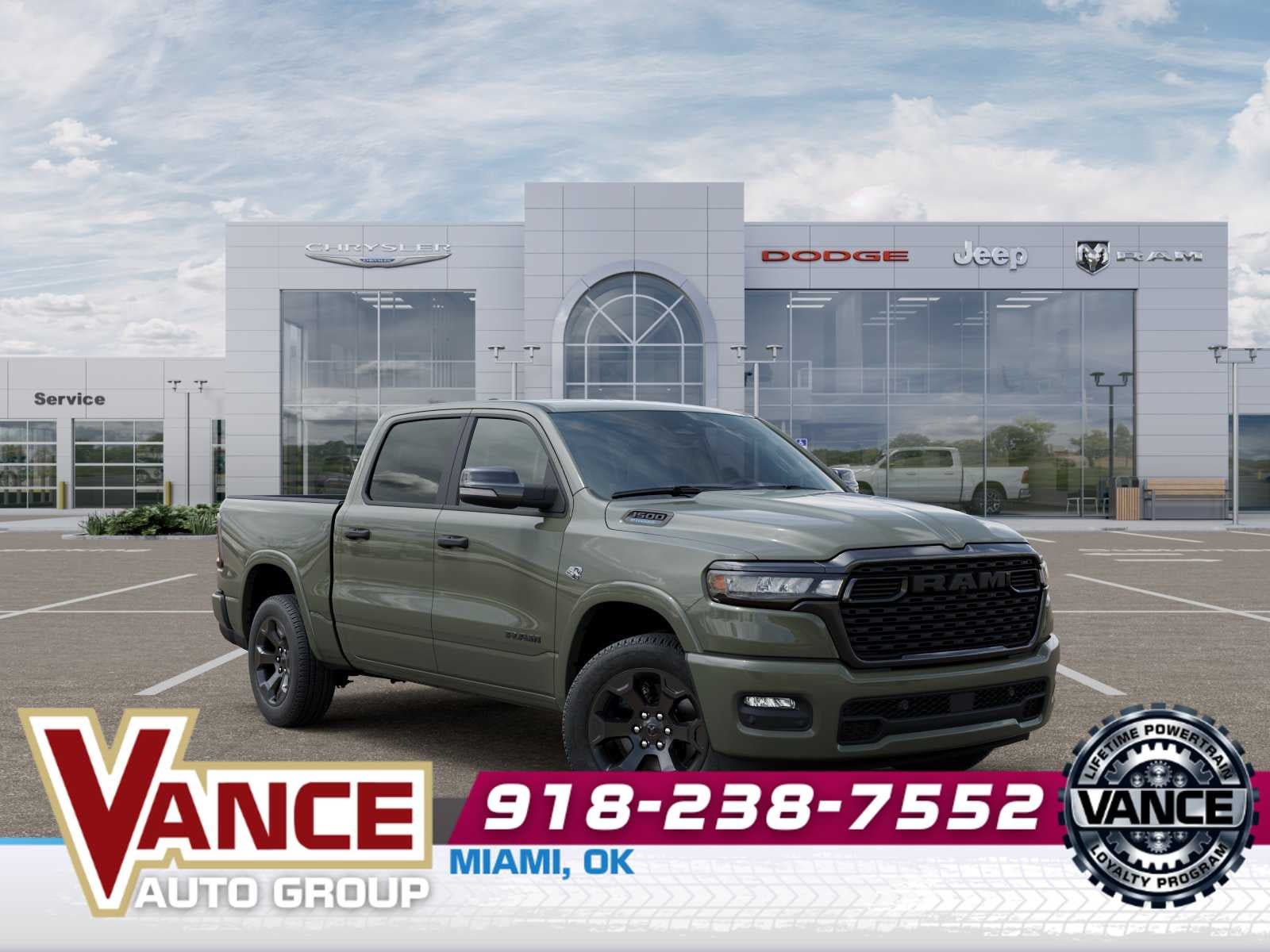 2026 RAM Ram 1500 RAM 1500 BIG HORN CREW CAB 4X4 5'7' BOX