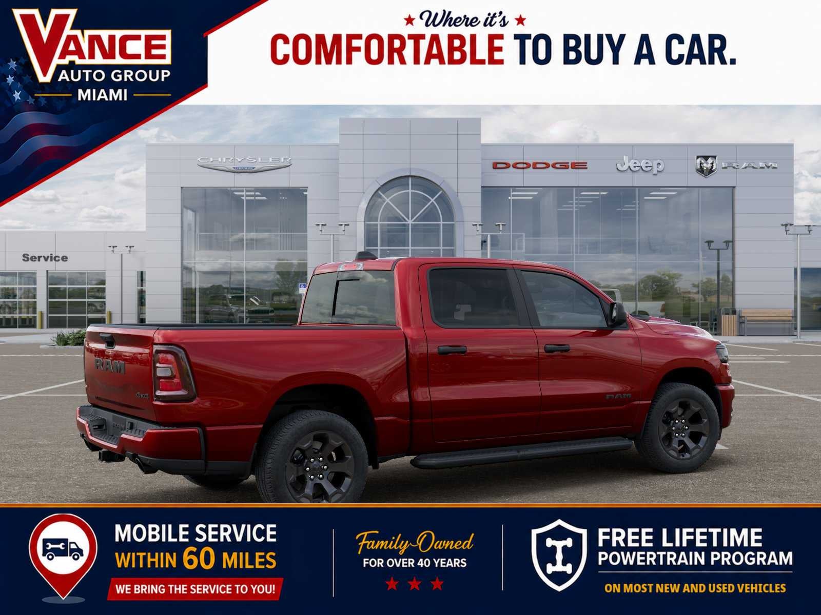 2026 RAM Ram 1500 RAM 1500 EXPRESS CREW CAB 4X4 5'7' BOX