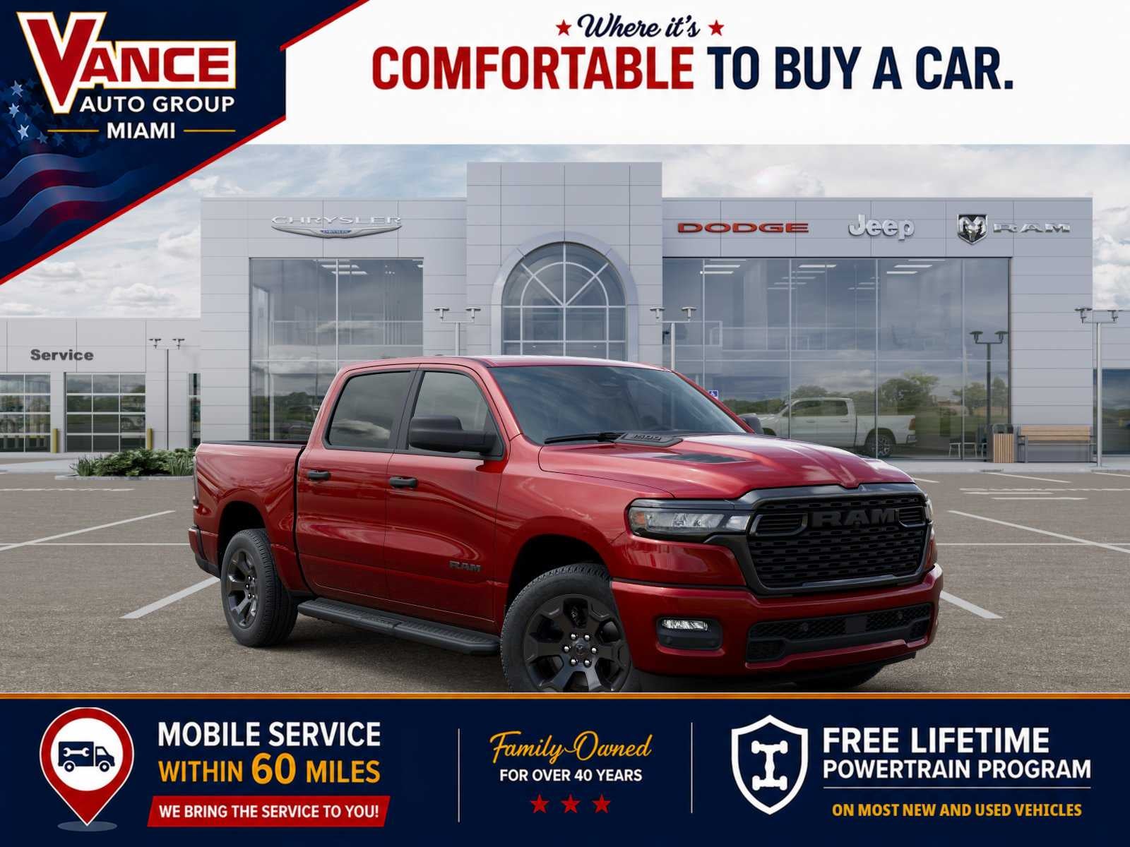 2026 RAM Ram 1500 RAM 1500 EXPRESS CREW CAB 4X4 5'7' BOX