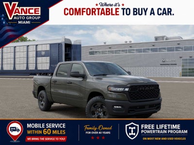 2027 RAM Ram 1500 RAM 1500 WARLOCK CREW CAB 4X4 5'7' BOX