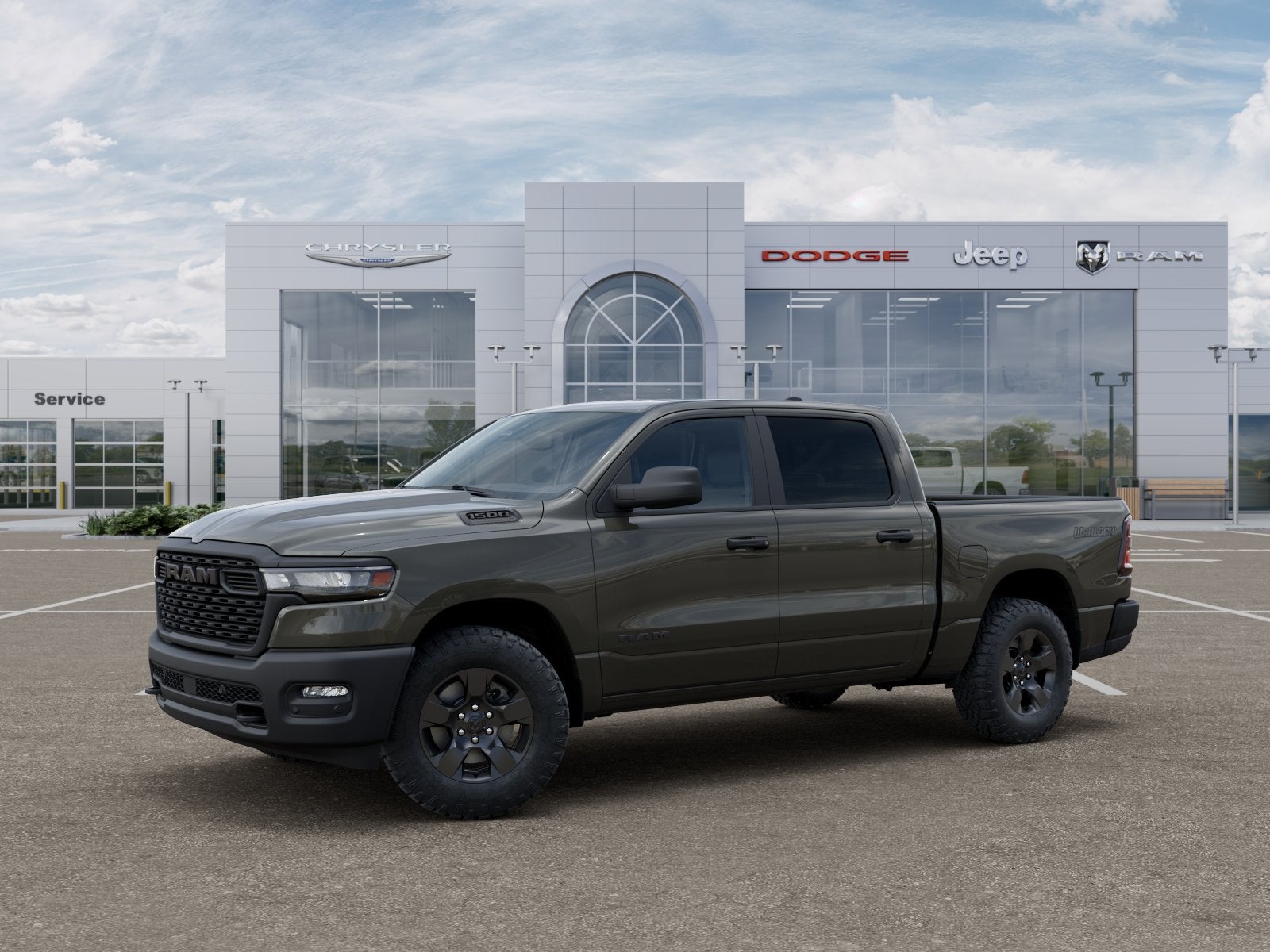 2027 RAM Ram 1500 RAM 1500 WARLOCK CREW CAB 4X4 5'7' BOX
