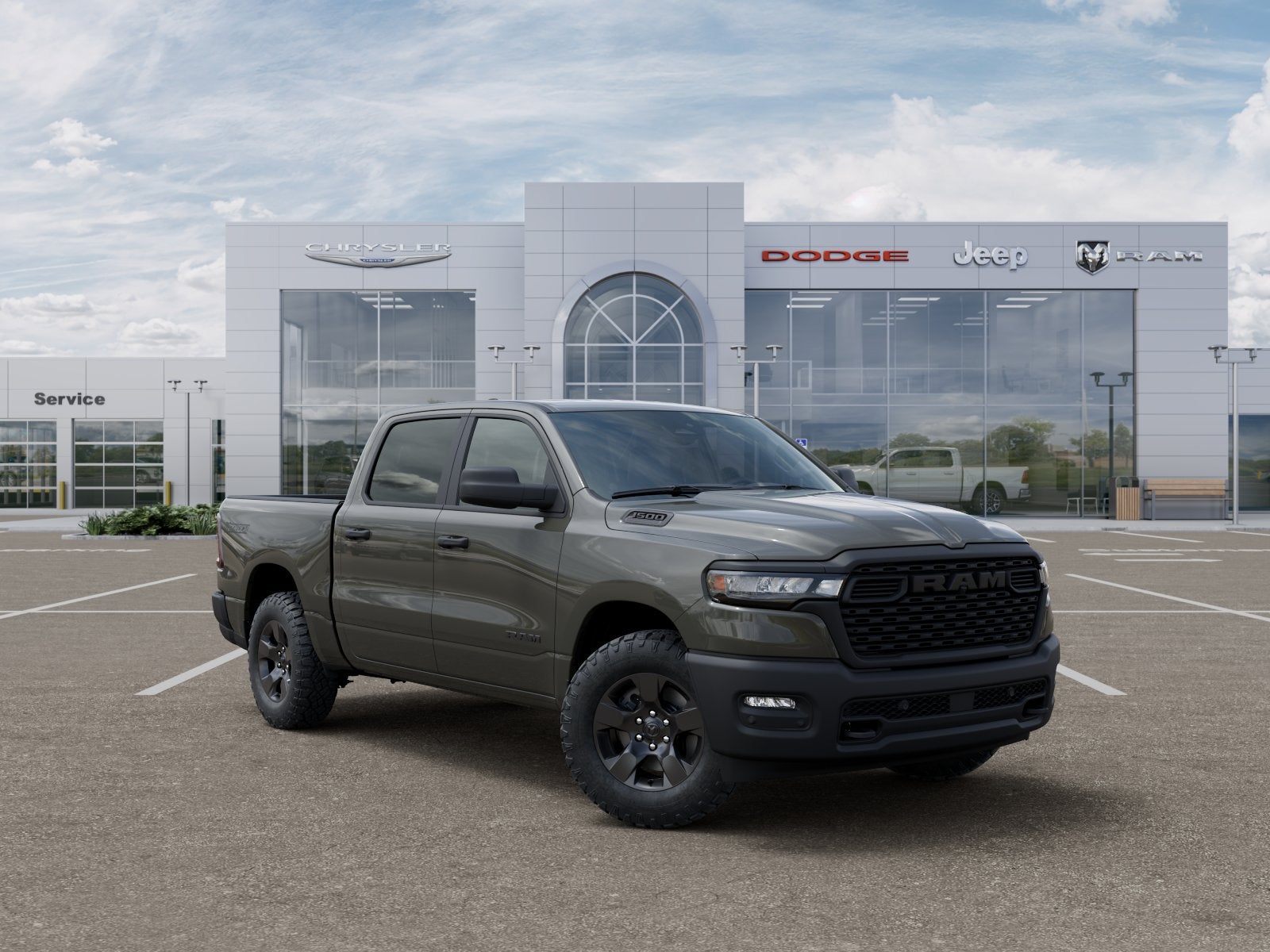 2027 RAM Ram 1500 RAM 1500 WARLOCK CREW CAB 4X4 5'7' BOX