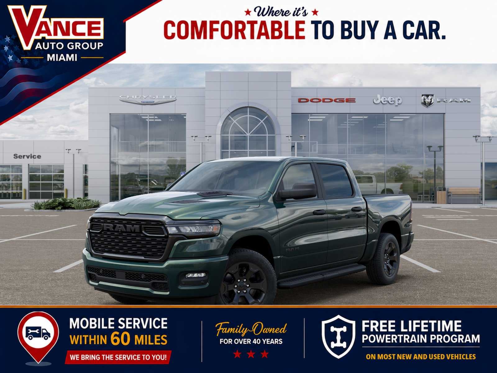 2026 RAM Ram 1500 RAM 1500 EXPRESS CREW CAB 4X4 5'7' BOX