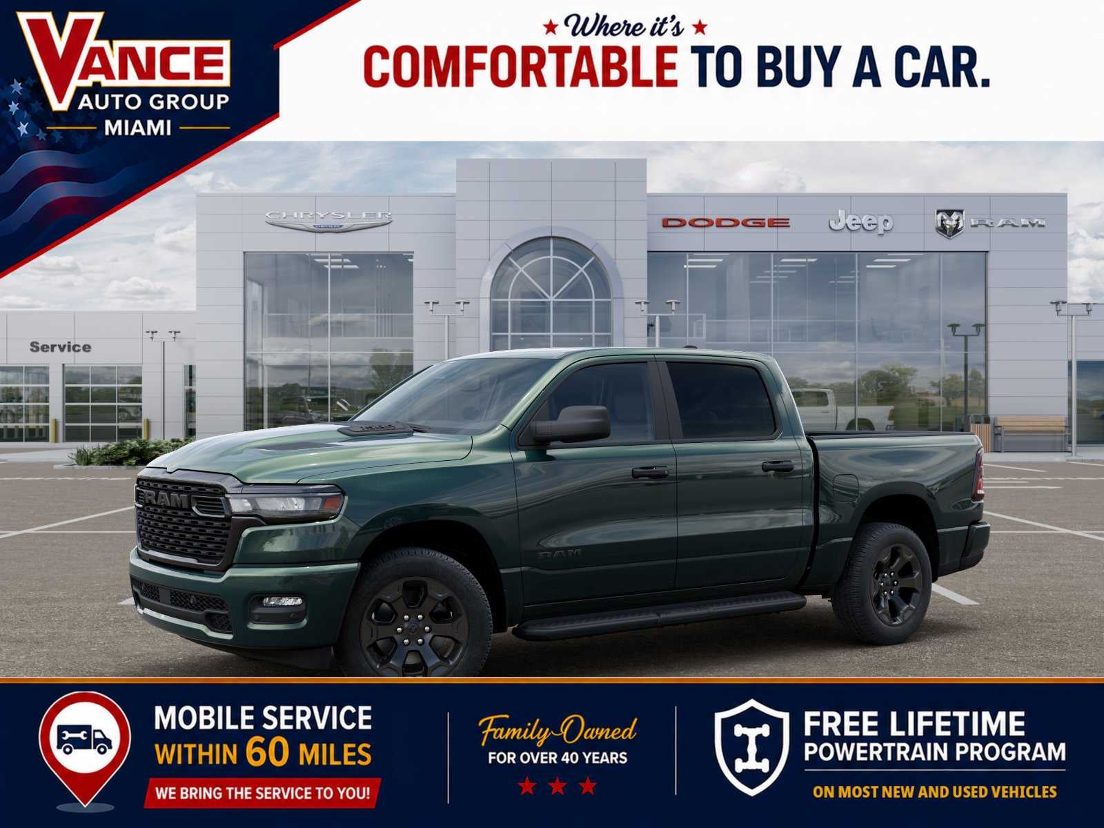 2026 RAM Ram 1500 RAM 1500 EXPRESS CREW CAB 4X4 5'7' BOX