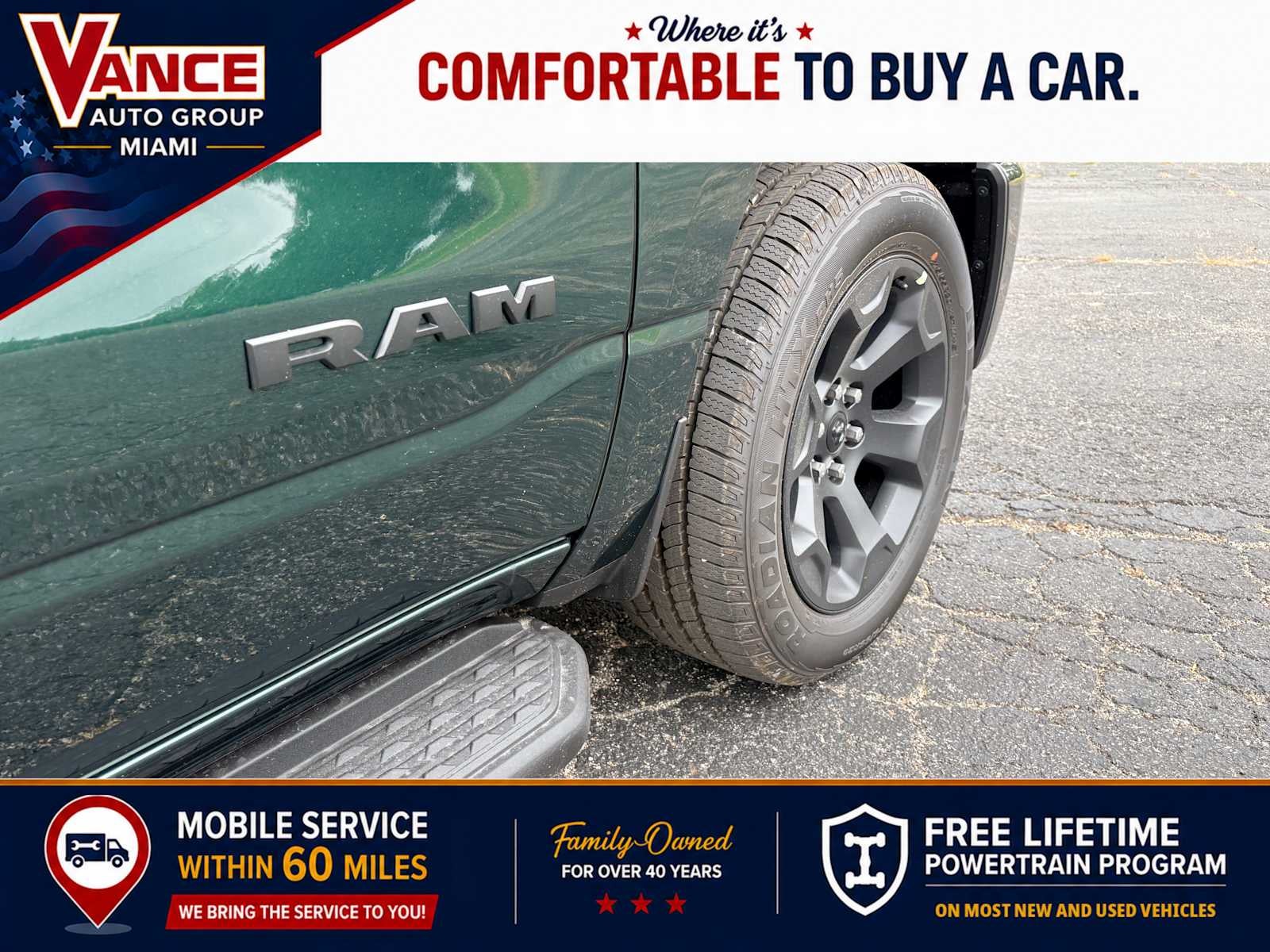 2026 RAM Ram 1500 RAM 1500 EXPRESS CREW CAB 4X4 5'7' BOX