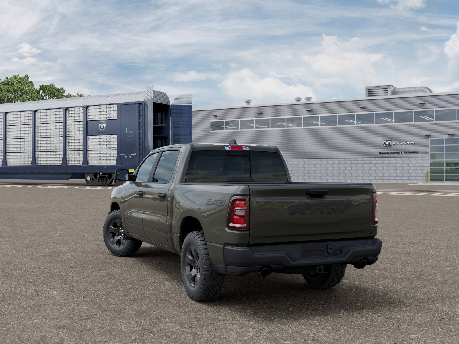 2027 RAM Ram 1500 RAM 1500 WARLOCK CREW CAB 4X4 5'7' BOX