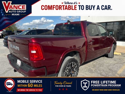 2025 RAM Ram 1500 Laramie Crew Cab 4x4 5'7' Box