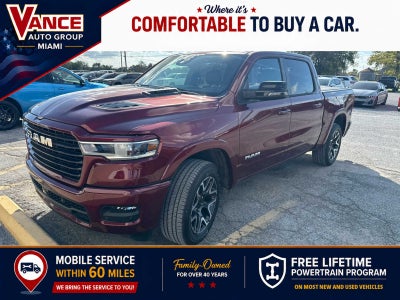2025 RAM Ram 1500 Laramie Crew Cab 4x4 5'7' Box